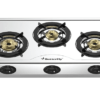 Butterfly Bolt 3B Stainless Steel LPG Gas Stove, Silver
